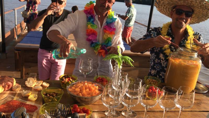 croisières sur mesure privatisation de bateau Bordeaux Garonne
