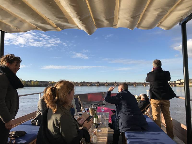 croisières sur mesure privatisation de bateau Bordeaux Garonne