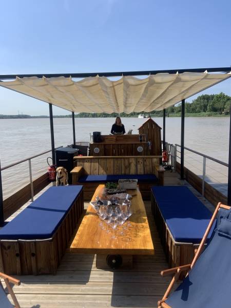 le chaland balade croisiere bateau garonne bordeaux 